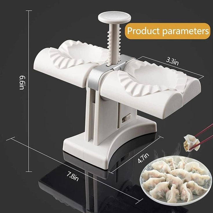 DUAL HEADED AUTO DUMPLING MAKER