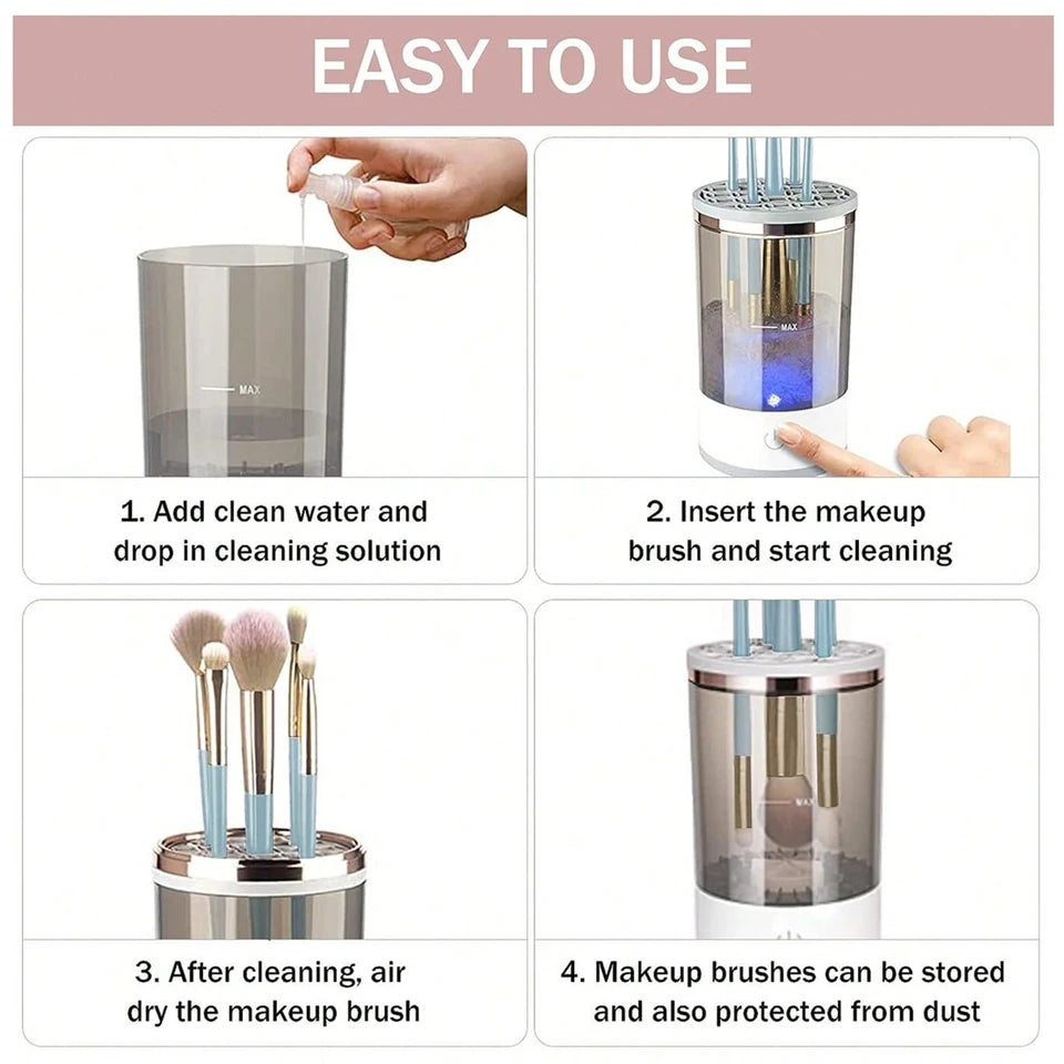 AUTO MAKEUP BRUSH CLEANER