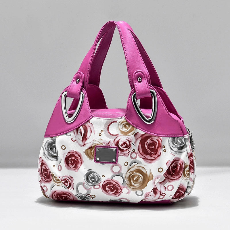 Autumn And Winter New Fashion Fashion Color Simple Shoulder Bag Large Capacity Mother Handbag Bag One-piece Generation