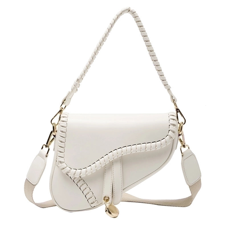 Small Pu Leather Saddle Bag
