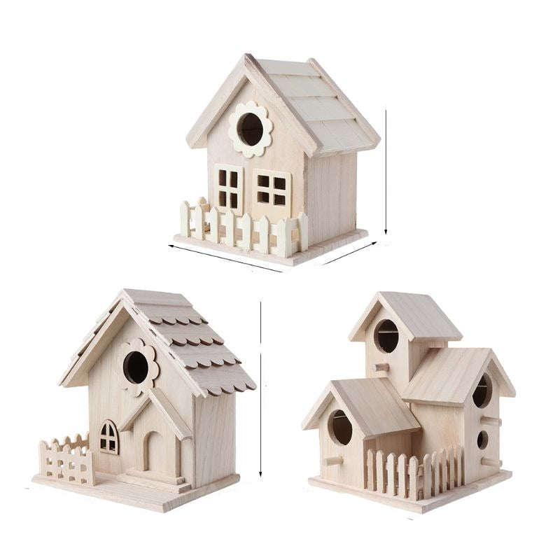Bird Nest Wooden Breeding Cage
