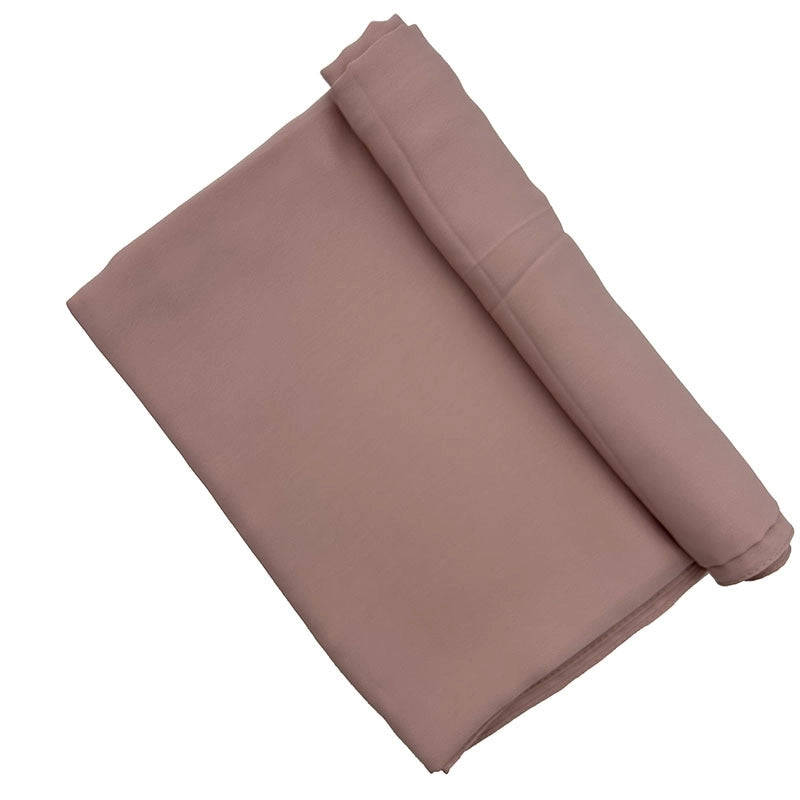 High Quality Satin Chiffon Drape Long Scarf Ladies Pleated Scarf