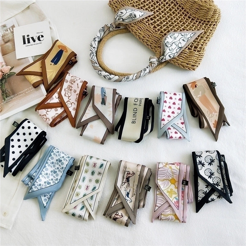 Fashion Narrow Strip Scarf