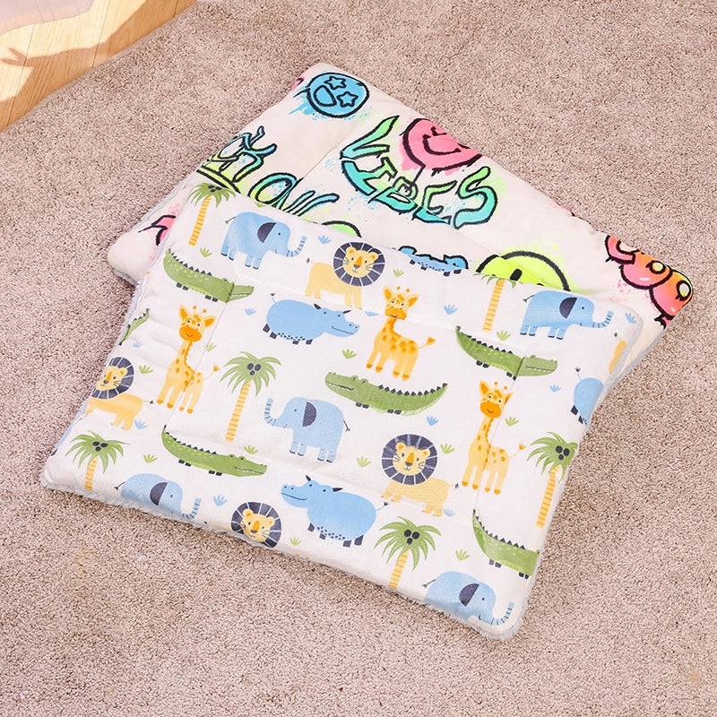 Pet Sleeping Mat Thickened Autumn And Winter Warm Mat Cat Dog Universal Blanket Mat Pet Mat