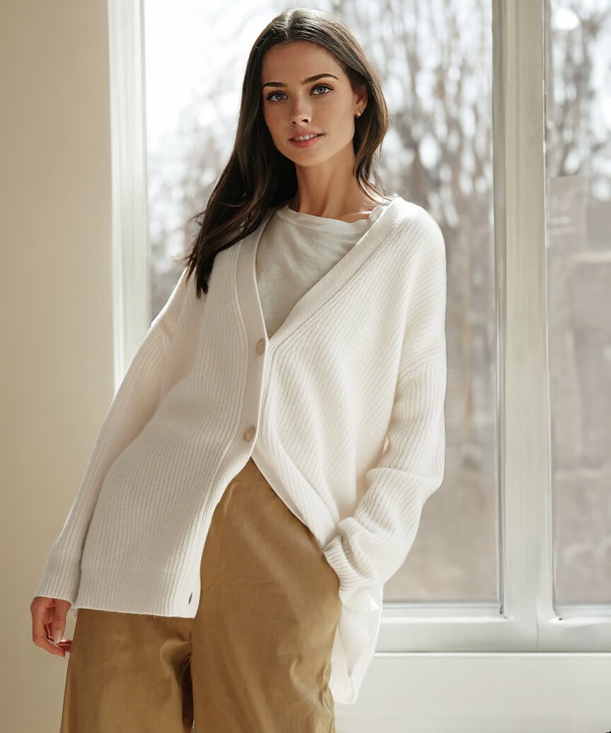 🔥Cashmere Cocoon Cardigan