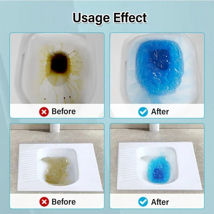 Bowling Blue Bubble Toilet Bowl Cleaner -💥BUY 2 GET 1 FREE NOW!!💥