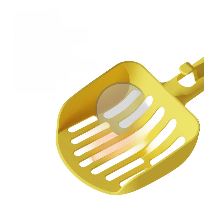 Large Cat Litter Shovel Toilet Cat Litter Basin Cleaning Cat Litter Shovel Long Handle Cat Shit Shovel Large Hole Tofu Cat Litter Shovel
