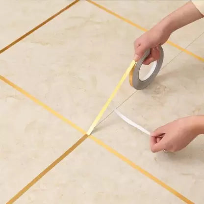50 METERS OF GOLD SELF-ADHESIVE WATERPROOF WALL TAPE