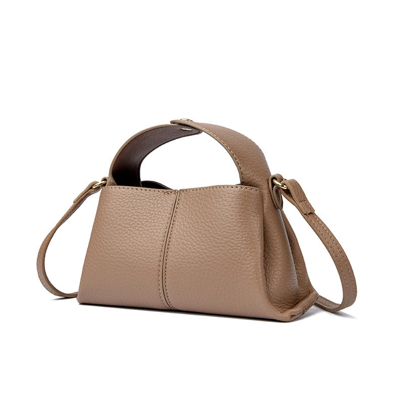 Women's Medium Pu Leather Solid Color Streetwear Square Magnetic Buckle Shoulder Bag