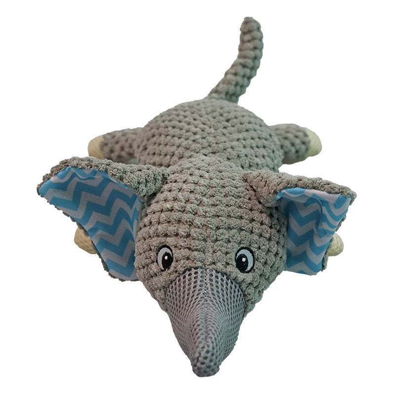 Hot Pet Supplies Dog Bite Toy Dog Sound Toy Pet Toy Plush Dinosaur Dog Toy  Direct Sale
