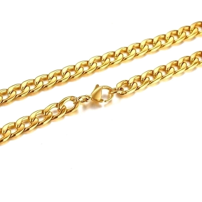 Minimalist Solid Color 201 Stainless Steel 304 Stainless Steel Gold Plated Plating Necklace