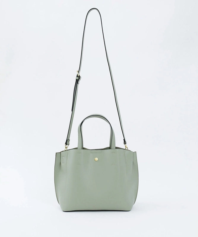 Japanese Lotte Light Fashion PU Crossbody Bag Light Leather Solid Color Shoulder Bag Shopping Portable Medium Women's Bag Printed