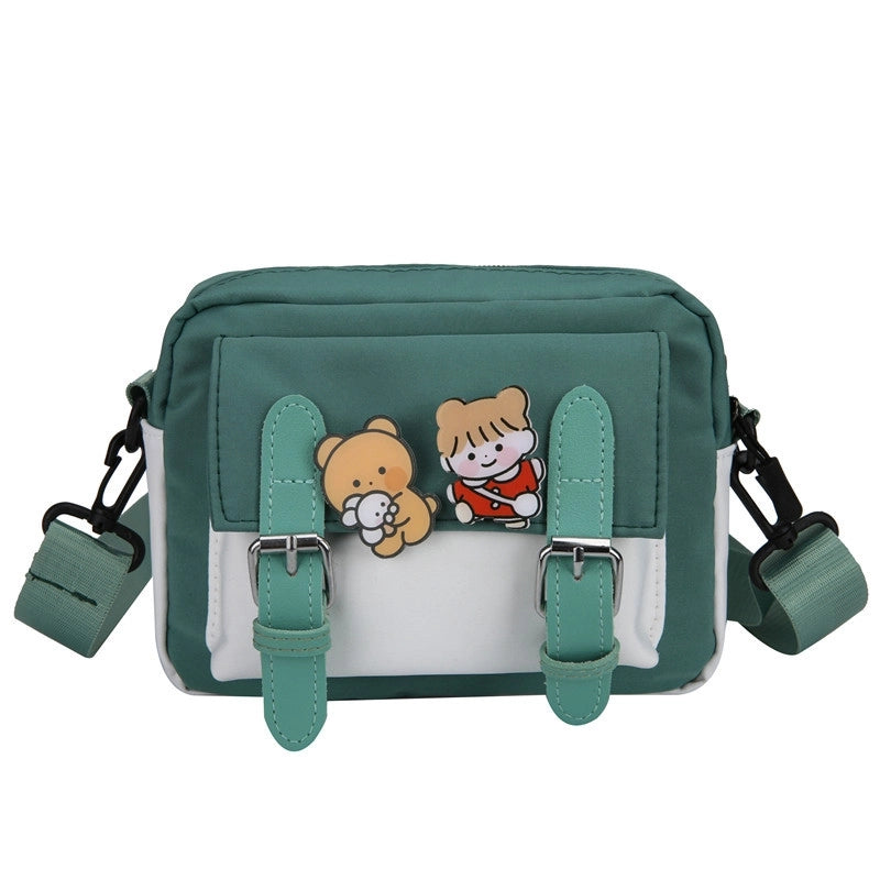 Women's Small All Seasons Oxford Cloth Streetwear Shoulder Bag