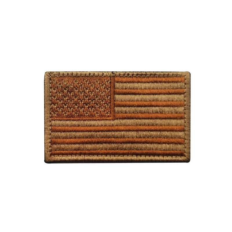 All Seasons Diagonal Cloth Woven Flag Bag Charms