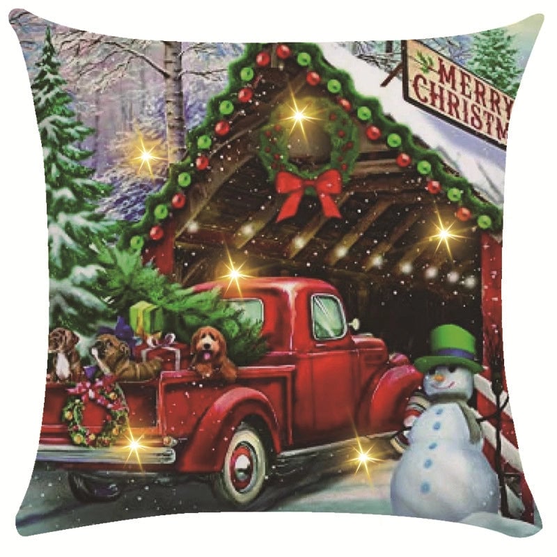 Christmas Snowflake Couch & Sofa Decor