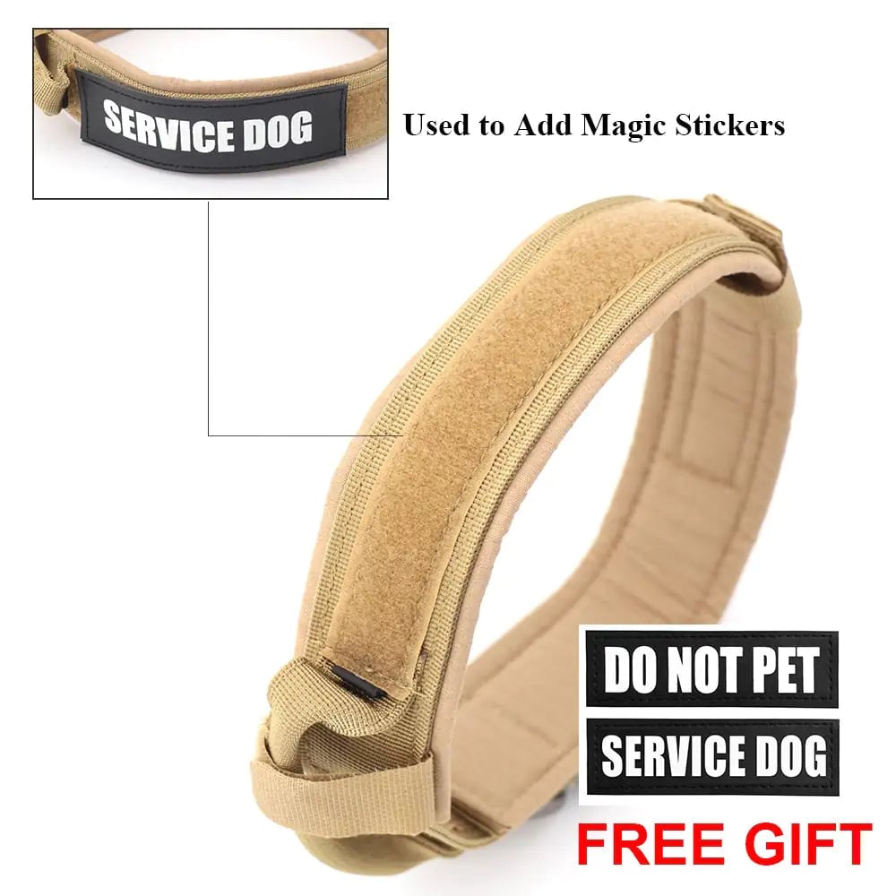 Military Tactical Dog Collar