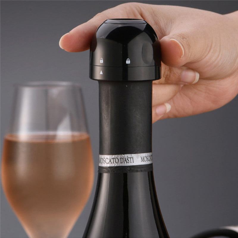 Silicone Sealed Wine. Beer. Champagne Stopper