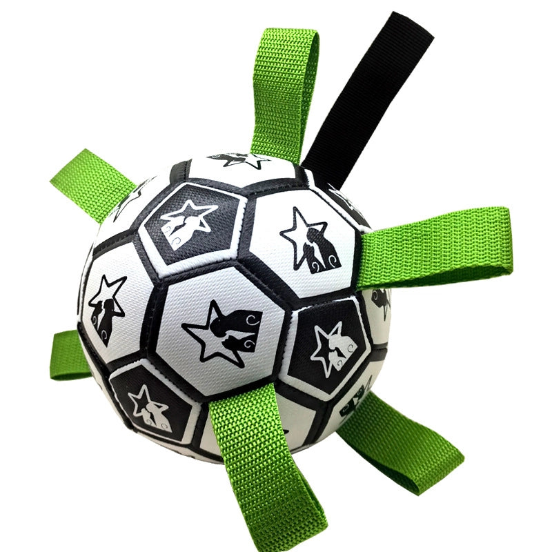 Minimalist PVC Rugby Football Pet Toys