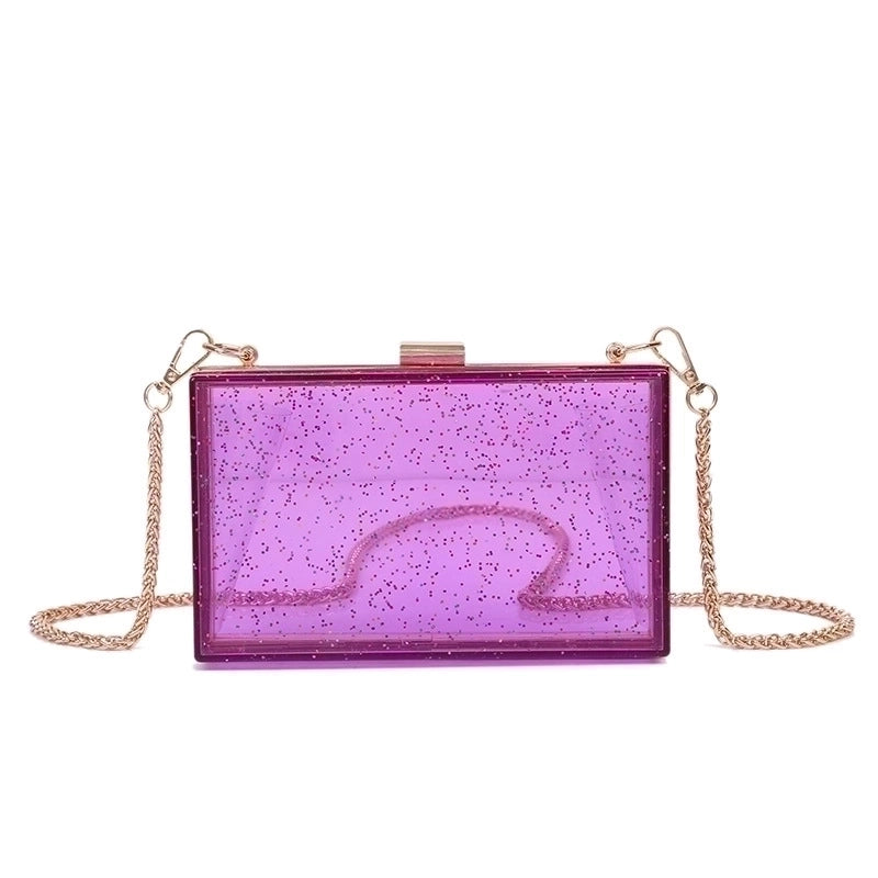 Small Arylic Fashion Square Bag Shoulder Bag
