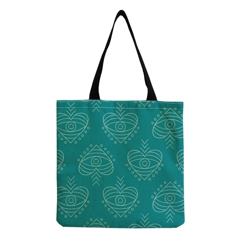 Women's Fashion Geometric Shopping Bags