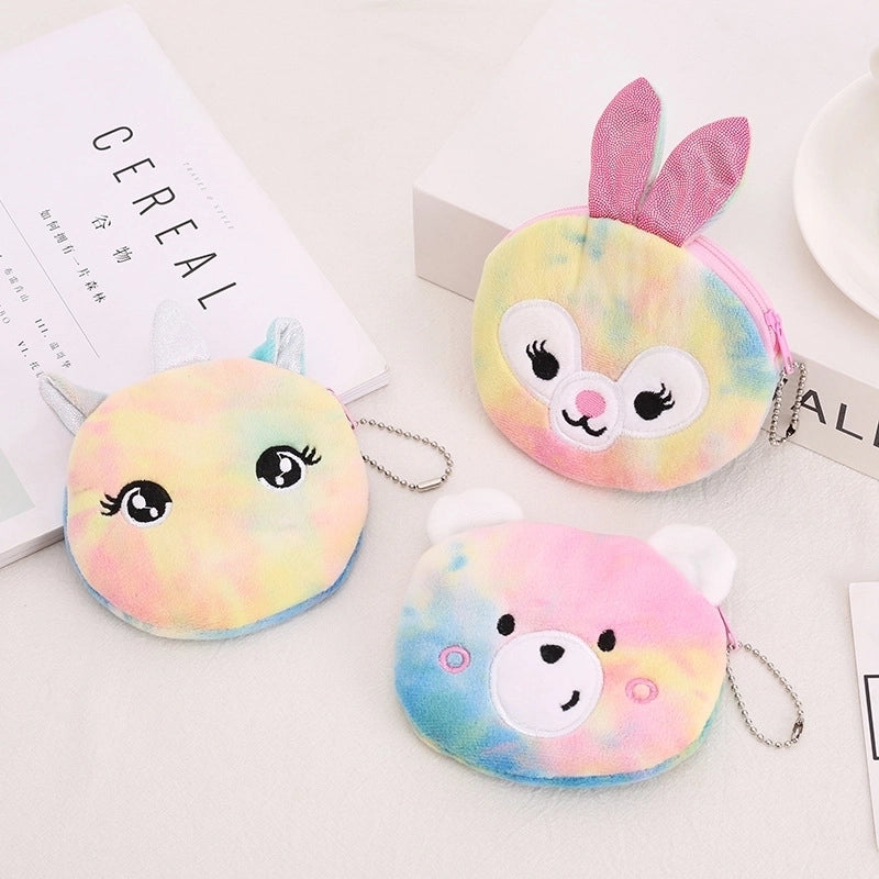 Kid's Animal Polyester Zipper Kids Wallets