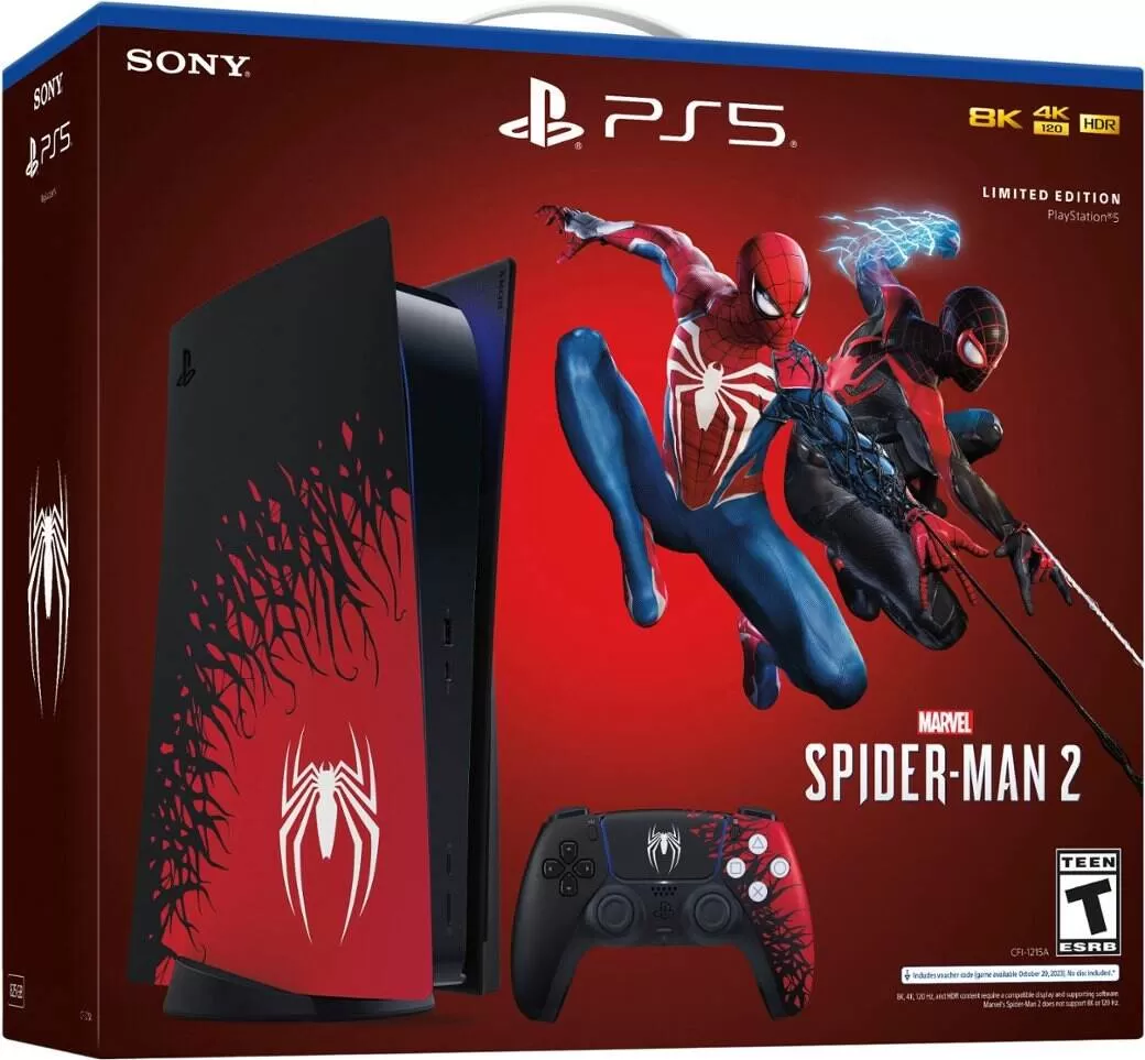 PlayStation 5 Console – Marvel’s Spider-Man 2 Limited Edition Bundle - Multi