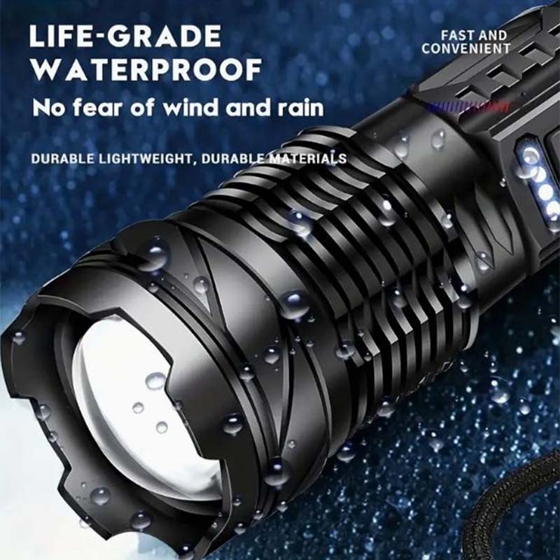 Long-range White Laser Ultra-bright Flashlight