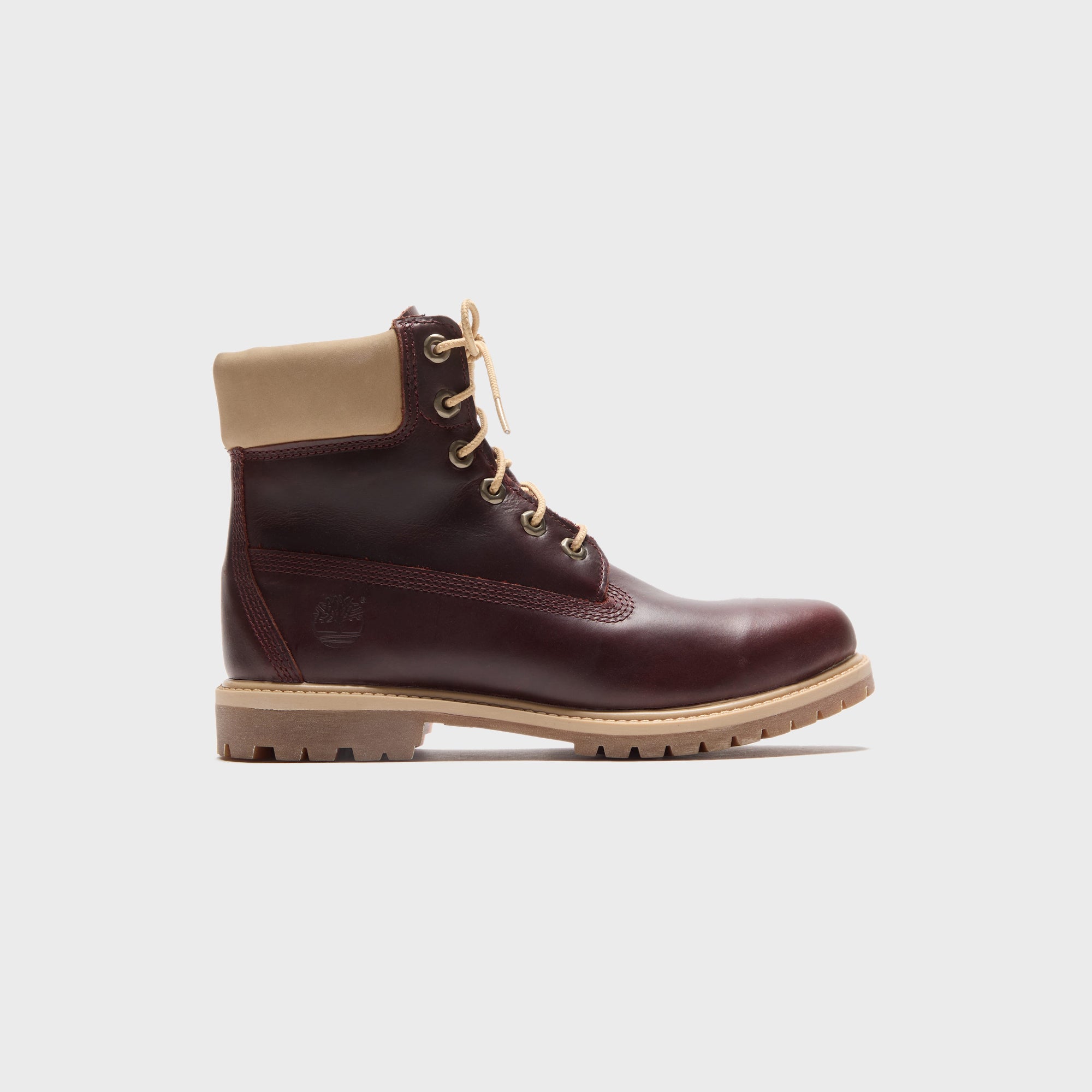 Timberland Premium 6-Inch Lace Up Boot - Burgundy