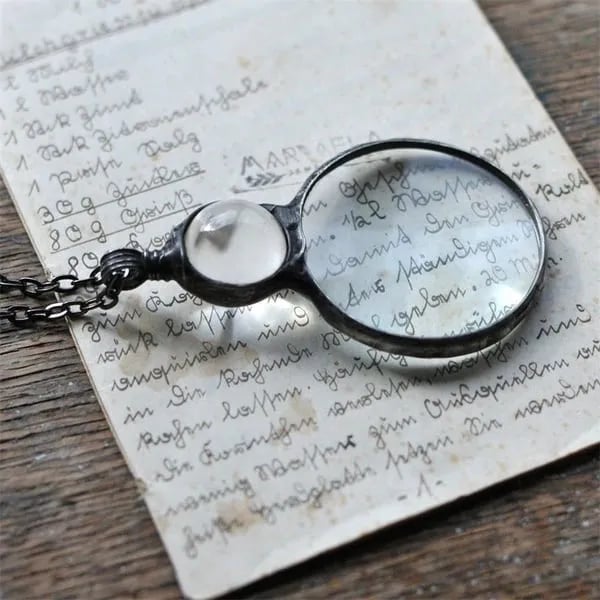 💖Magnifying Glass Pendant Necklace