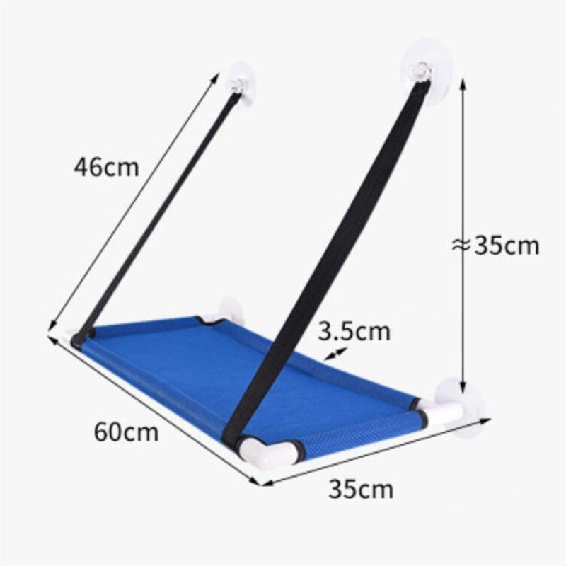 Hammock and Lounger Window Mounted Seat Pet Sofa