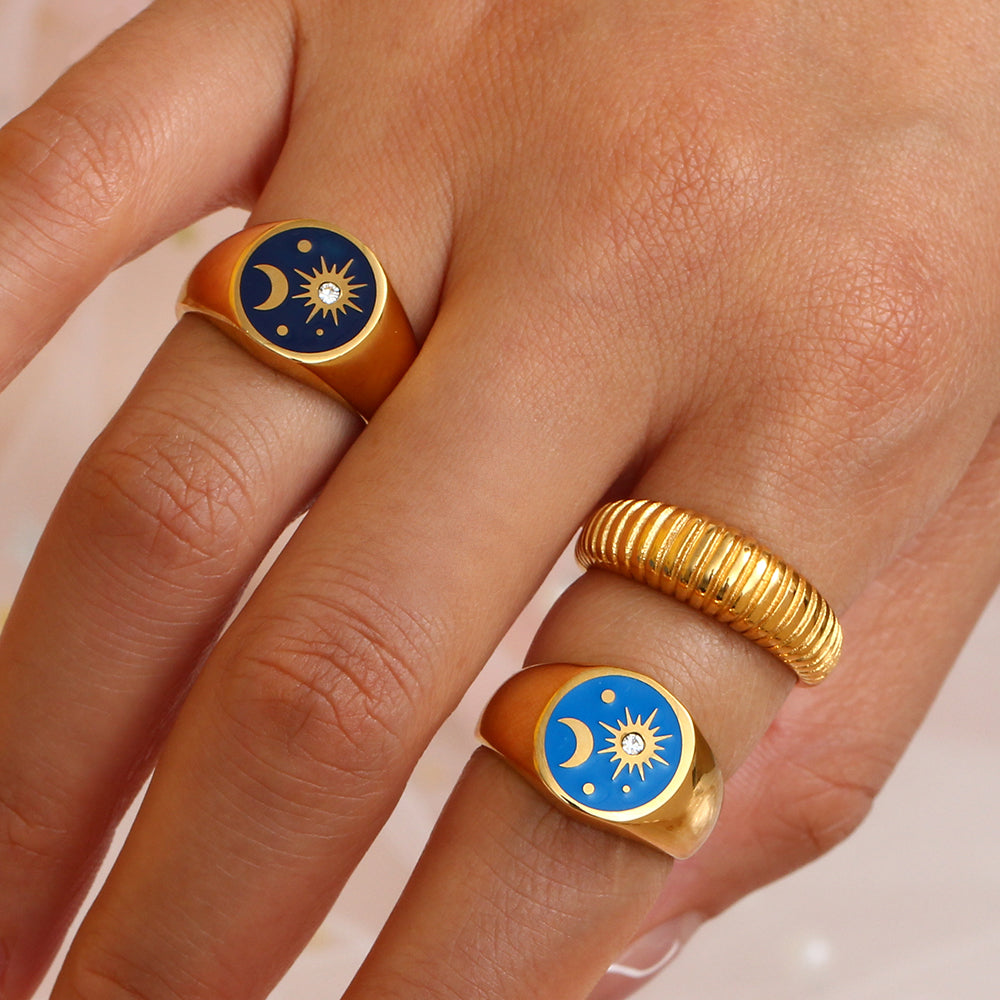 Moon & Sun Ring