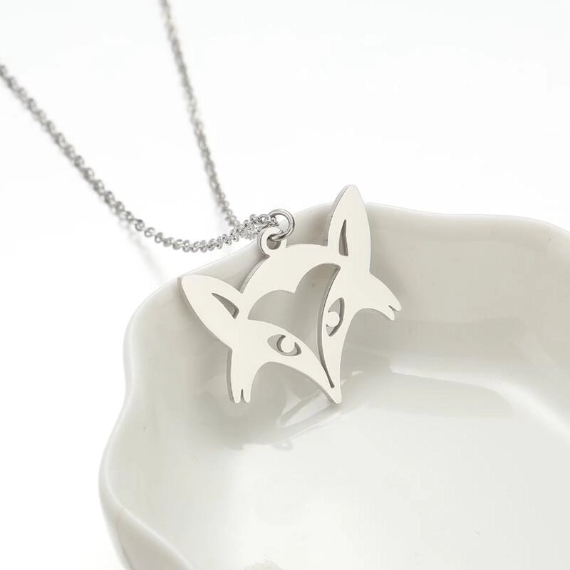Minimalist Animal 201 Stainless Steel 18K Gold Plated Hollow Out Stainless Steel Necklaces