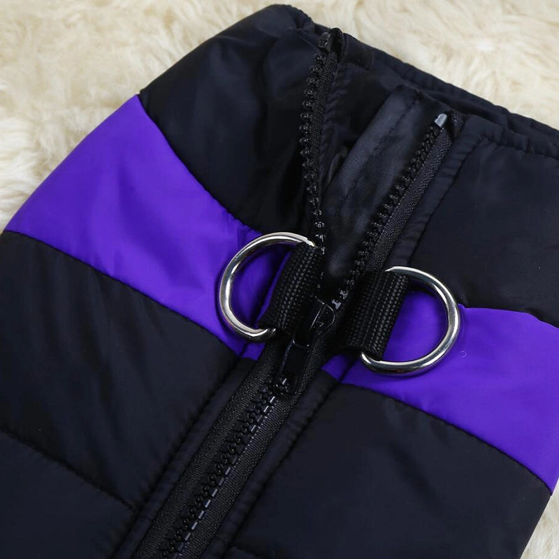 Autumn And Winter Pet Ski Clothing Dog Outdoor Cotton Clothes Vest Breathable Pet Products Dog Cotton Clothes
