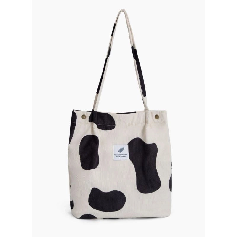 Women's Large All Seasons Polyester Preppy Style Canvas Bag