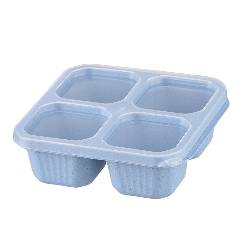 4 Pack Snack Containers. 4 Compartment Snack Box