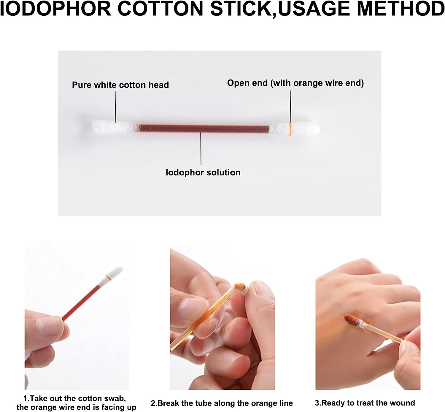 🚑Disposable Iodine Swab Portable