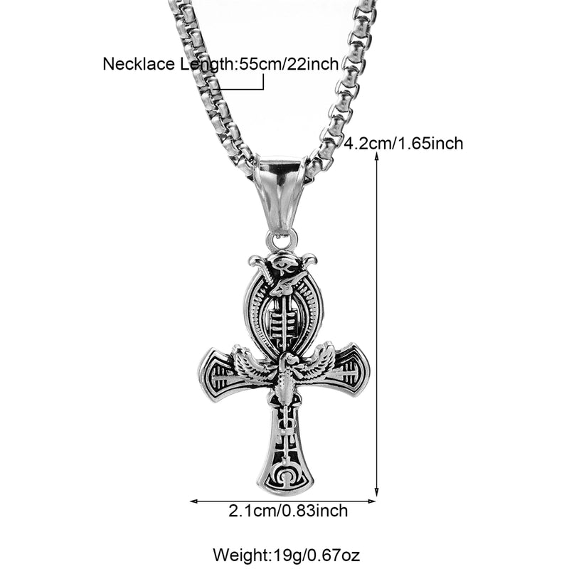 Modern Style Classic Style Portrait Cross Solid Color 304 Stainless Steel 18K Gold Plated Round Pendant Necklace