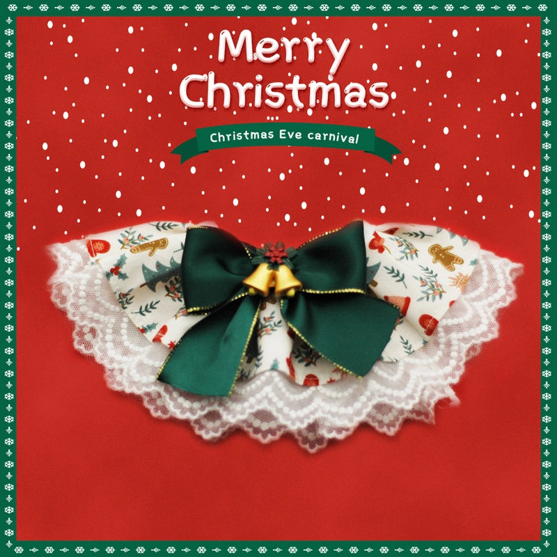 Cute Christmas Bow Knot Bell
