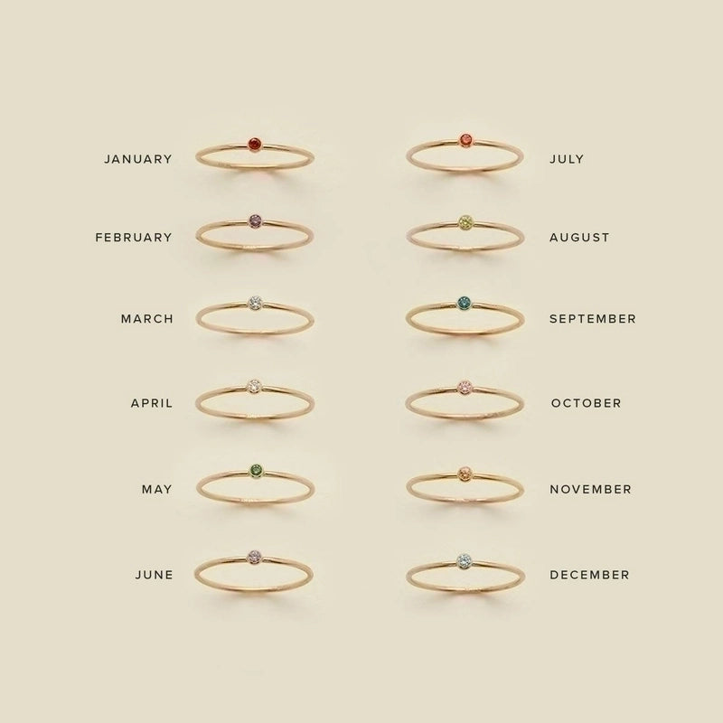 304 Stainless Steel Gold Plated Retro Plating Inlay Solid Color Zircon Rings