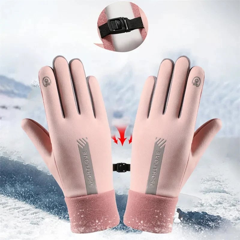 Waterproof Finger Touch Screen Non-Slip Cold Resistant Gloves