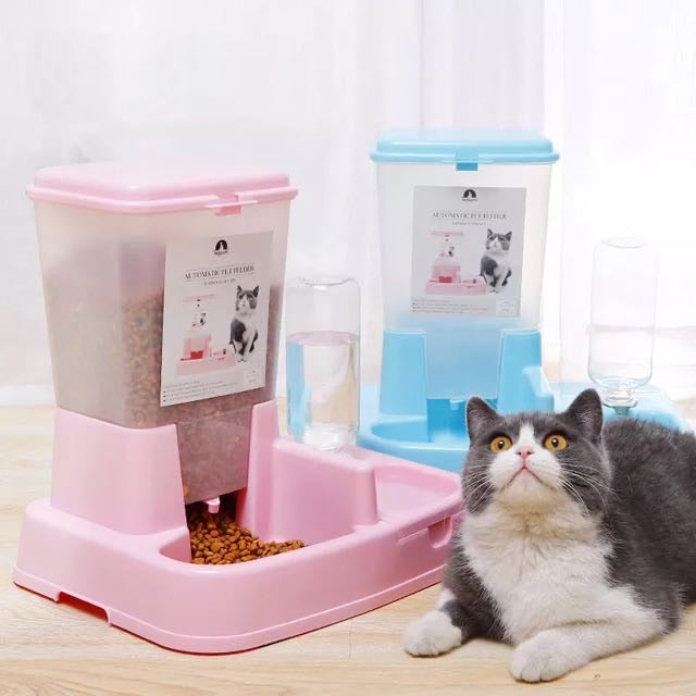 Pet food and water dispenser