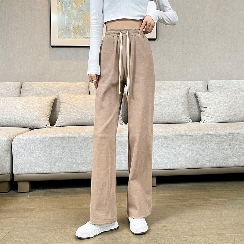 Baggy Office Wear Straight Pants