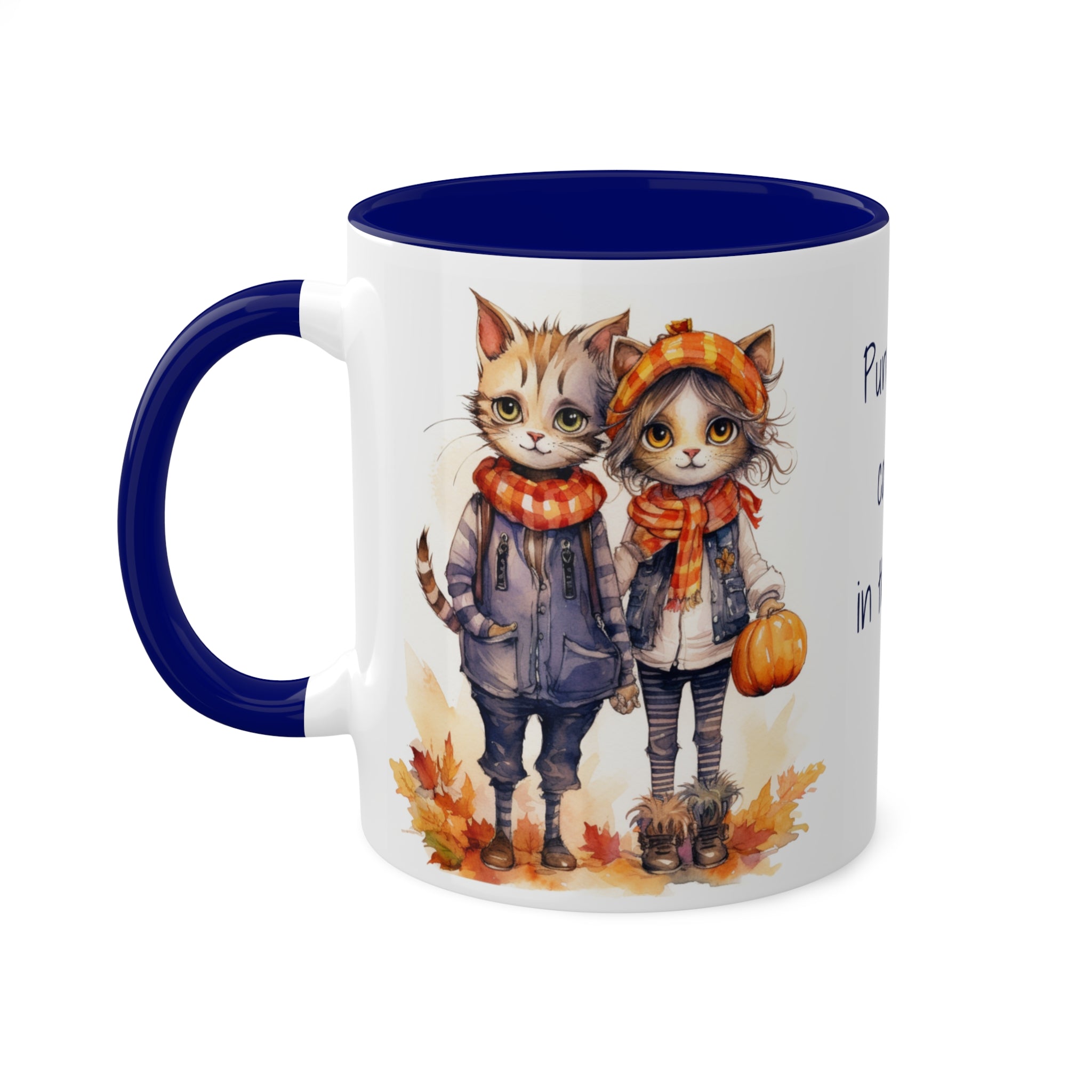 Charlie & Piper Cozy Fall Kitties Mug