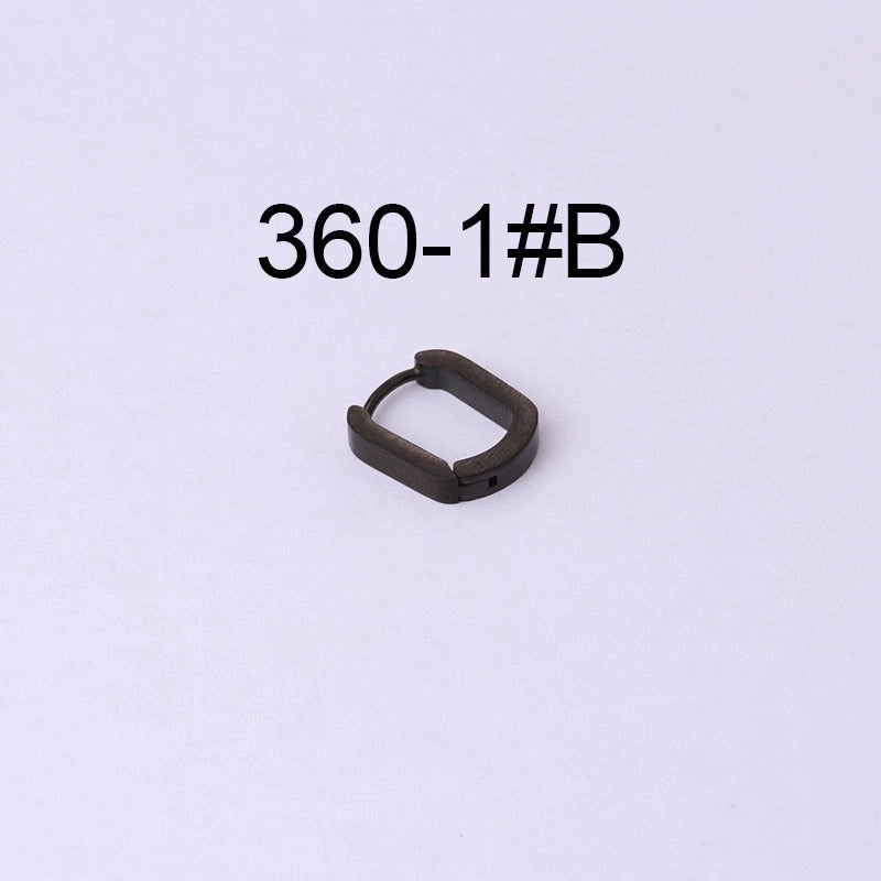 Ear Cartilage Rings & Studs Fashion Geometric 316L Stainless Steel  Plating