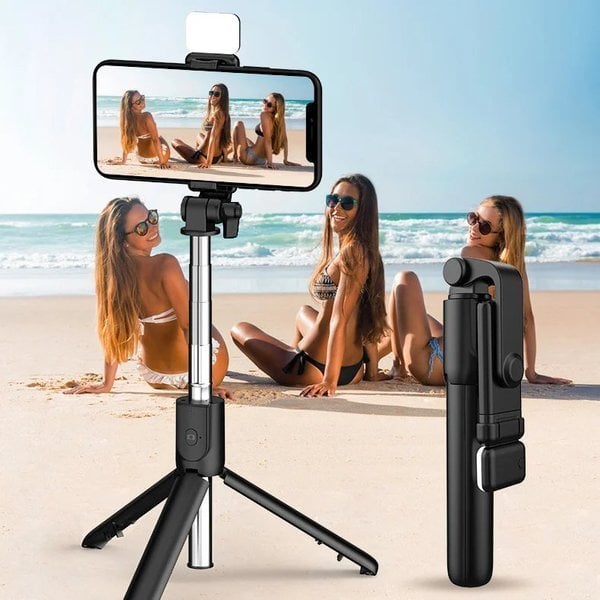 2022 New 6 In 1 Wireless Bluetooth Selfie Stick (🔥BUY 2 SAVE 5%OFF & FREE SHIPPING)