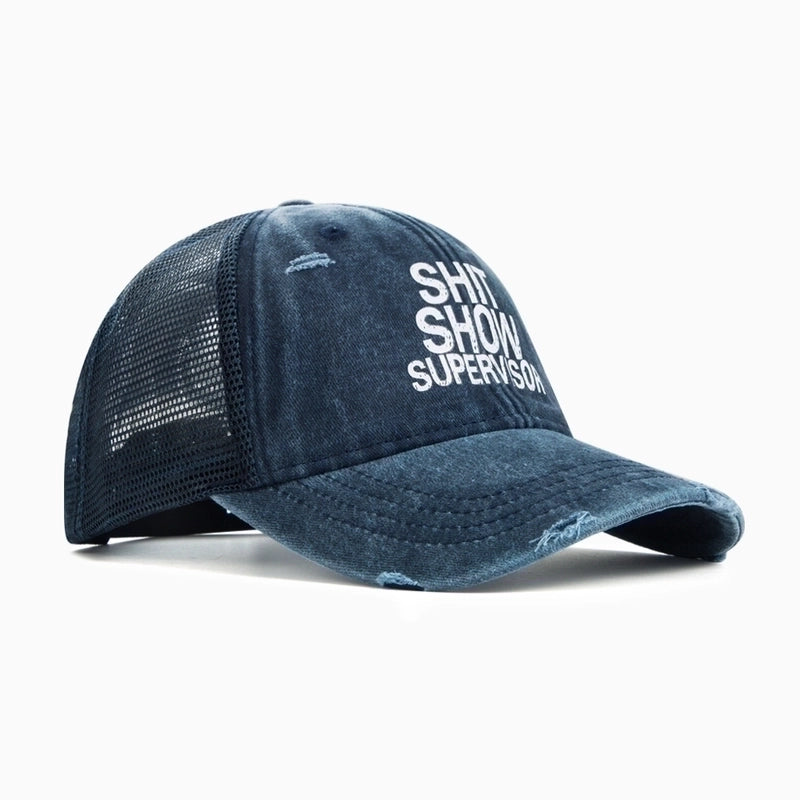 2 Pieces Unisex Minimalist Letter Curved Eaves Baseball Cap