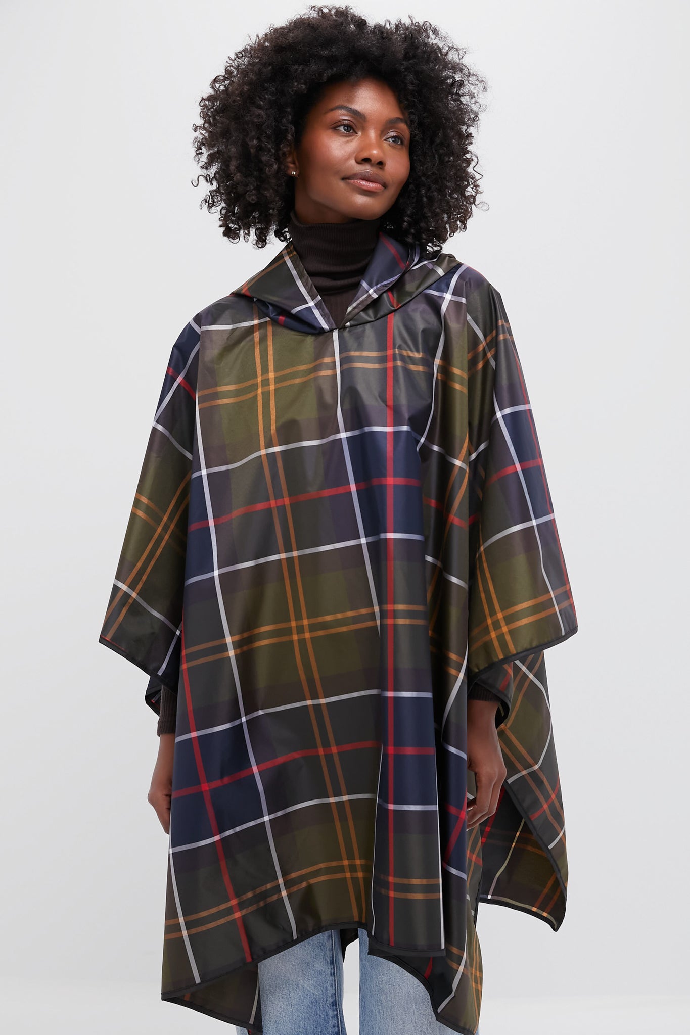 Classic Tartan Showerproof Poncho