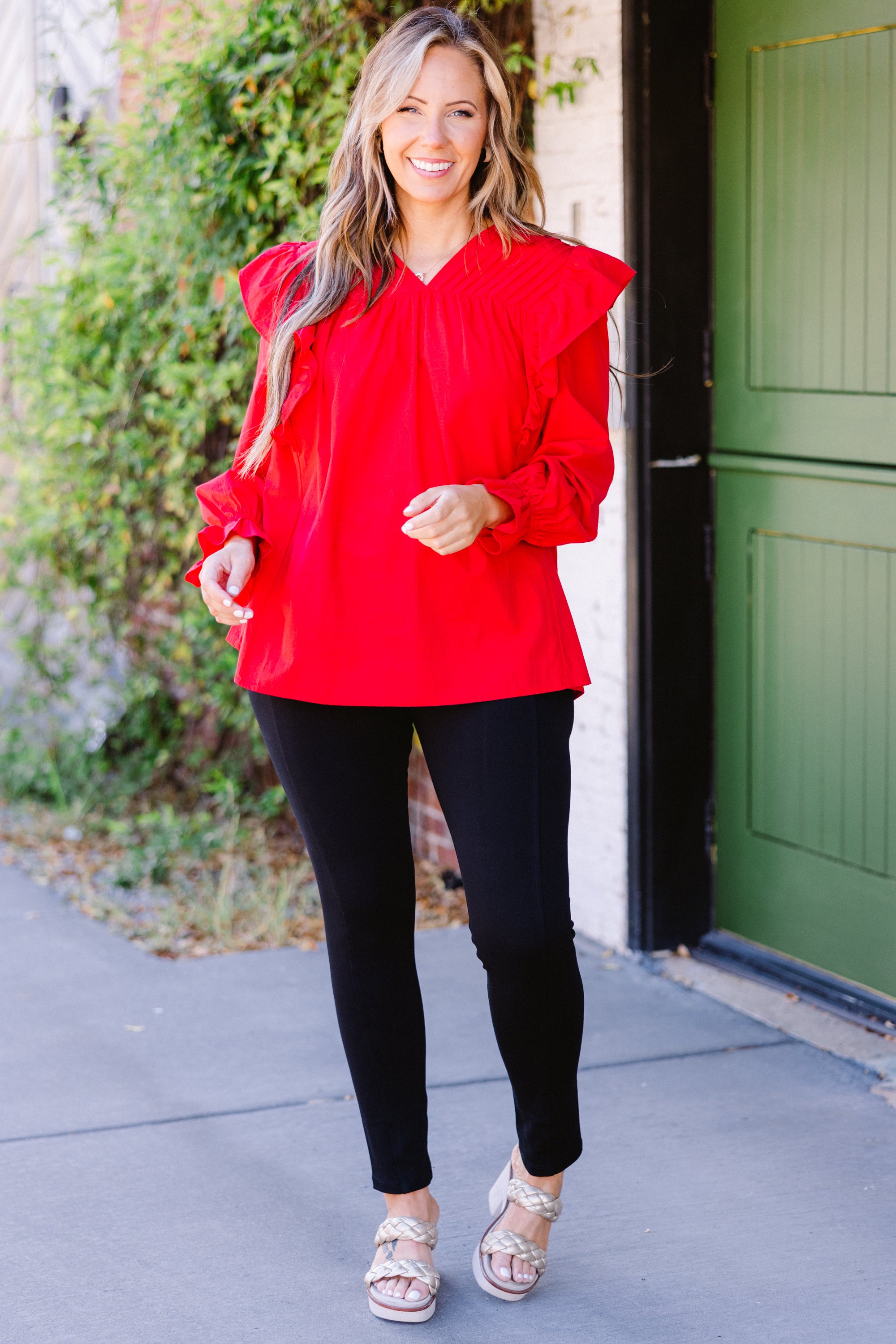 Flutter About Top. Red