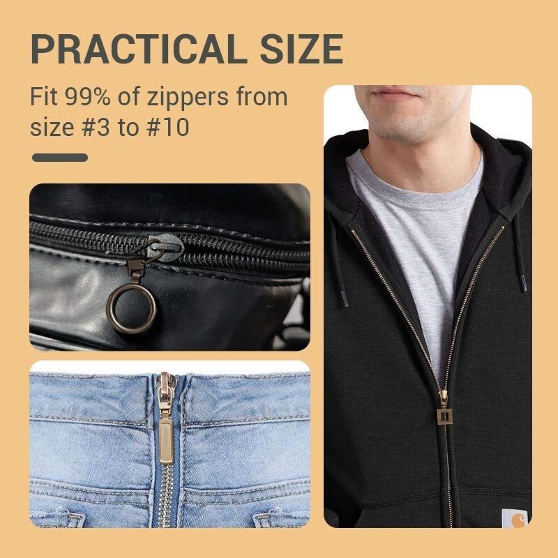 Tool-Free Detachable Stylish Zipper Pull