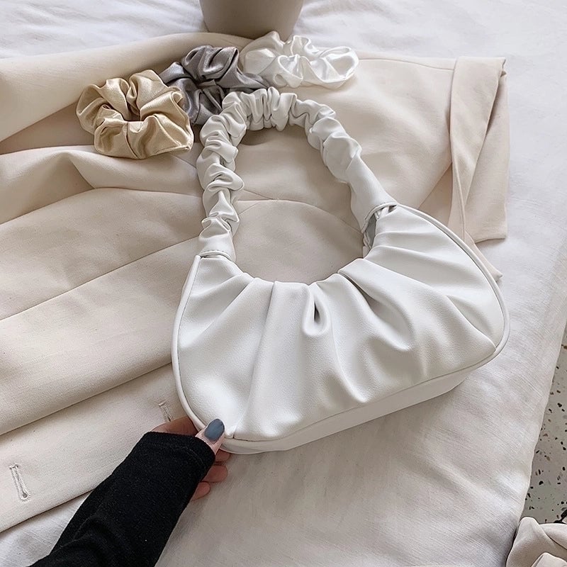 Fold Cloud Underarm Small Bag Mini Underarm Bags